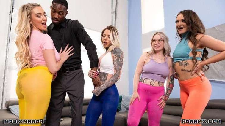 BrazzersExxtra Kendra Sunderland Chantal Danielle Tight Leggings Tighter Pussy Pornmz