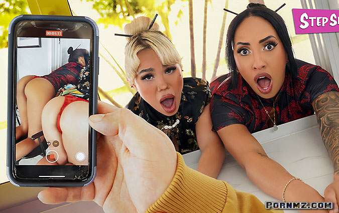 StepSiblings Luna Luxe Kona Jade Caught Stuck And Fucked Pornmz