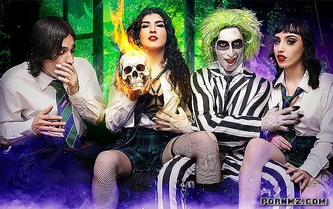 StepSiblings Anna Starr Nikki Slick Just Call On Beetlejuice Pornmz