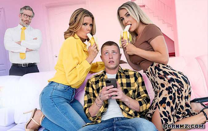 AskYourMother Andi Avalon Reya Lovenlight Two Milfs For A Distracted Young Boy Pornmz