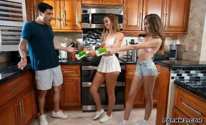 MyFamilyPies Cecelia Taylor Daisy Fox Stepsister And Her Friend Get So Wet Pornmz